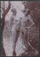cca 1910 Régi erotikus fotó / vintage erotic photo 10x13 cm
