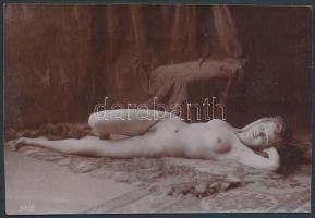 cca 1910 Régi erotikus fotó / vintage erotic photo 10x13 cm