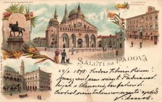 1898 Padova litho