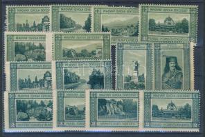 14db Magyar Iskola Egyesület levélzáró stecklapon