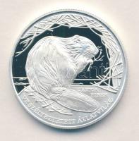 2000. 3000Ft Ag "Veszélyeztetett állatvilág-hód" T:PP Csak 7000db!