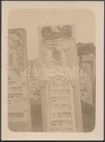 1951 Lengyelország Kurylowka zsidú temető fotó / Poland Kurylowka jewish cemetary photo 9x12 cm