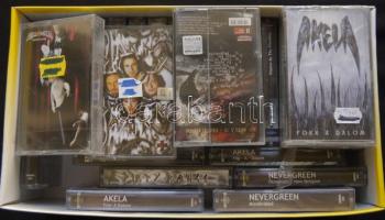 28db metál műsoros kazetta, közte bontatlanok is