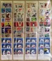 Kb. 300db klf magyar gyufacímke komplett sorozatokkal+ 320db klf csehszlovák gyufacímke sorozatokkal