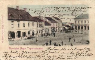 Nagytapolcsány main square (b)