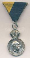 Ferencz József Ezüst Katonai Érdemérem gyenge minőségű replika Medal for Military Merit Franz Joseph replica