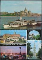 kb. 140 db modern Budapest képeslap