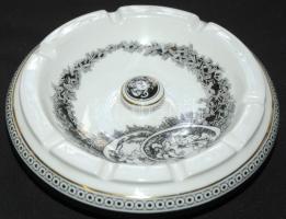 Szász Endre által tervezett Hollóházi porcelán hamutartó / Faces designed by Endre Szasz Hollohaza c...