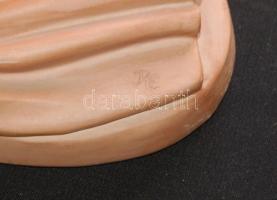 Kerámia akt figura (javított) / Ceramics nude figure (repaired) 22x31cm