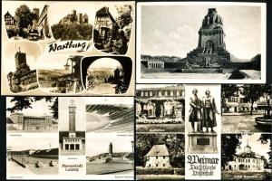 101 db modern európai városképes lap