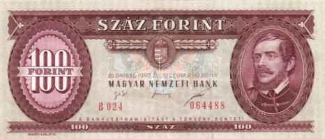 1995. 100Ft (2x) egymás utáni sorszámokkal! T:I,I-