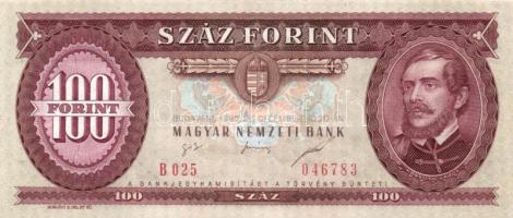 1995. 100Ft (3x) egymás utáni sorszámokkal! T:I