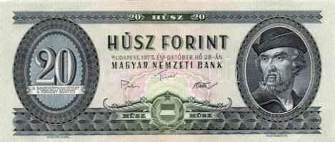 1975. 20Ft (3x) T:I
