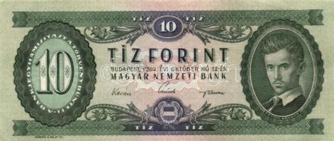 1962. 10Ft (10x) T:I-,II