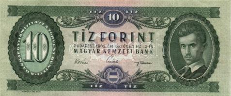 1962. 10Ft (10x) T:I-,II