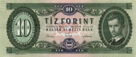 1962. 10Ft (10x) T:I-,II