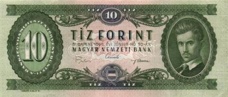 1962. 10Ft (10x) T:I-,II