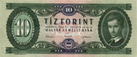 1962. 10Ft (10x) T:I-,II