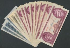 1975-1992. 20Ft (3x) + 50Ft (3x) + 100Ft (8x) T:I-,II,II-,III