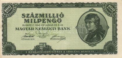 1946. 100.000.000MP (2x) kétféle színváltozat T:I-
