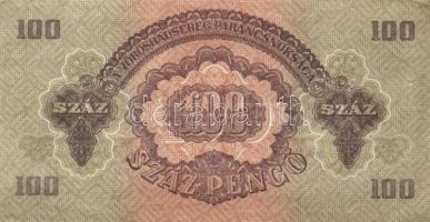 1944. 100P "V.H." (2x) egymáshoz közeli sorszámmal T:II,III