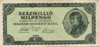 1946. 100.000.000MP (17x) T:II,II-