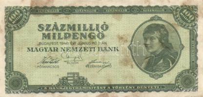 1946. 100.000.000MP (17x) T:II,II-