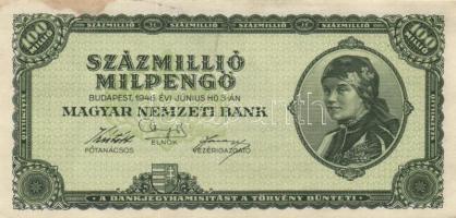 1946. 100.000.000MP (17x) T:II,II-