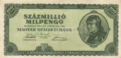 1946. 100.000.000MP (17x) T:II,II-