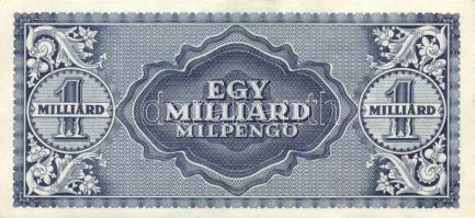 1946. 1.000.000.000P/MP pár + 100.000MP/BP pár + 1.000.000MP/BP pár, összesen 6db T:II,II-
