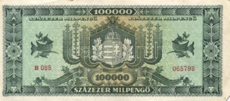 1946. 1.000.000.000P/MP pár + 100.000MP/BP pár + 1.000.000MP/BP pár, összesen 6db T:II,II-