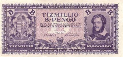 1946. 10.000.000BP T:II+