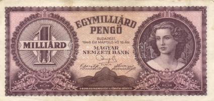 1946. 1.000.000.000P (14x) T:II,II-,III
