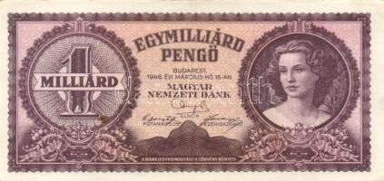 1946. 1.000.000.000P (14x) T:II,II-,III