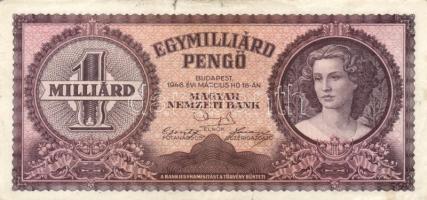 1946. 1.000.000.000P (14x) T:II,II-,III