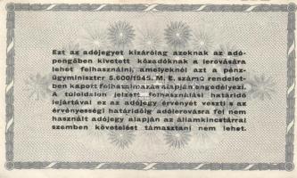 1946. 500.000AP (20x) T:II,II-,III