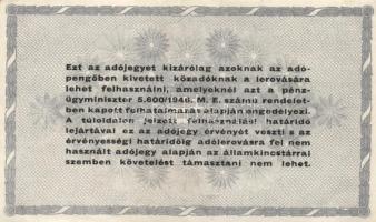 1946. 500.000AP (20x) T:II,II-,III