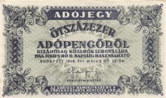 1946. 500.000AP (20x) T:II,II-,III