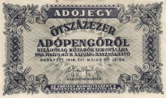 1946. 500.000AP (20x) T:II,II-,III