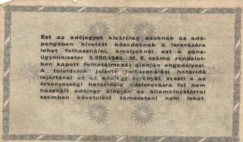 1946. 500.000AP (20x) T:II,II-,III