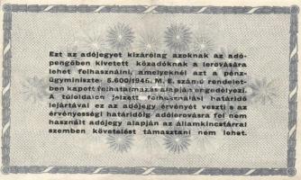 1946. 500.000AP (20x) T:II,II-,III