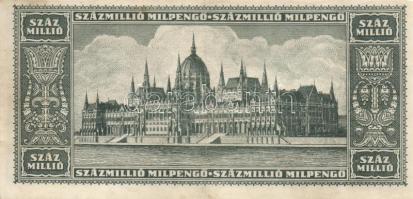 1945-46. 100P-1.000.000.000MP , összesen 14db különféle bankjegy T:II,II-,III