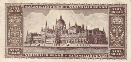 1945-46. 100P-1.000.000.000MP , összesen 14db különféle bankjegy T:II,II-,III