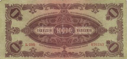 1945-46. 100P-1.000.000.000MP , összesen 14db különféle bankjegy T:II,II-,III