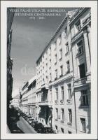 Budapest V. Veres Pálné utca 28. 100 éves kis szériás 5 db-os modern képeslap sorozat