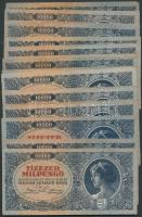 1946. 10.000MP (27x) T:II,II-