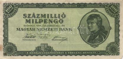 1946. 100.000.000P (13x) + 100.000.000MP (6x) T:II,II-,III