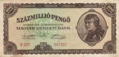 1946. 100.000.000P (13x) + 100.000.000MP (6x) T:II,II-,III