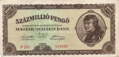 1946. 100.000.000P (13x) + 100.000.000MP (6x) T:II,II-,III