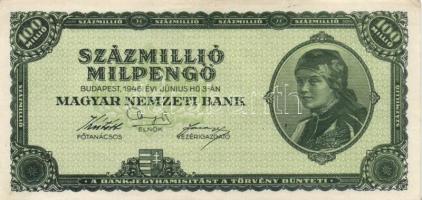 1946. 100.000.000MP (4x) T:I-,II